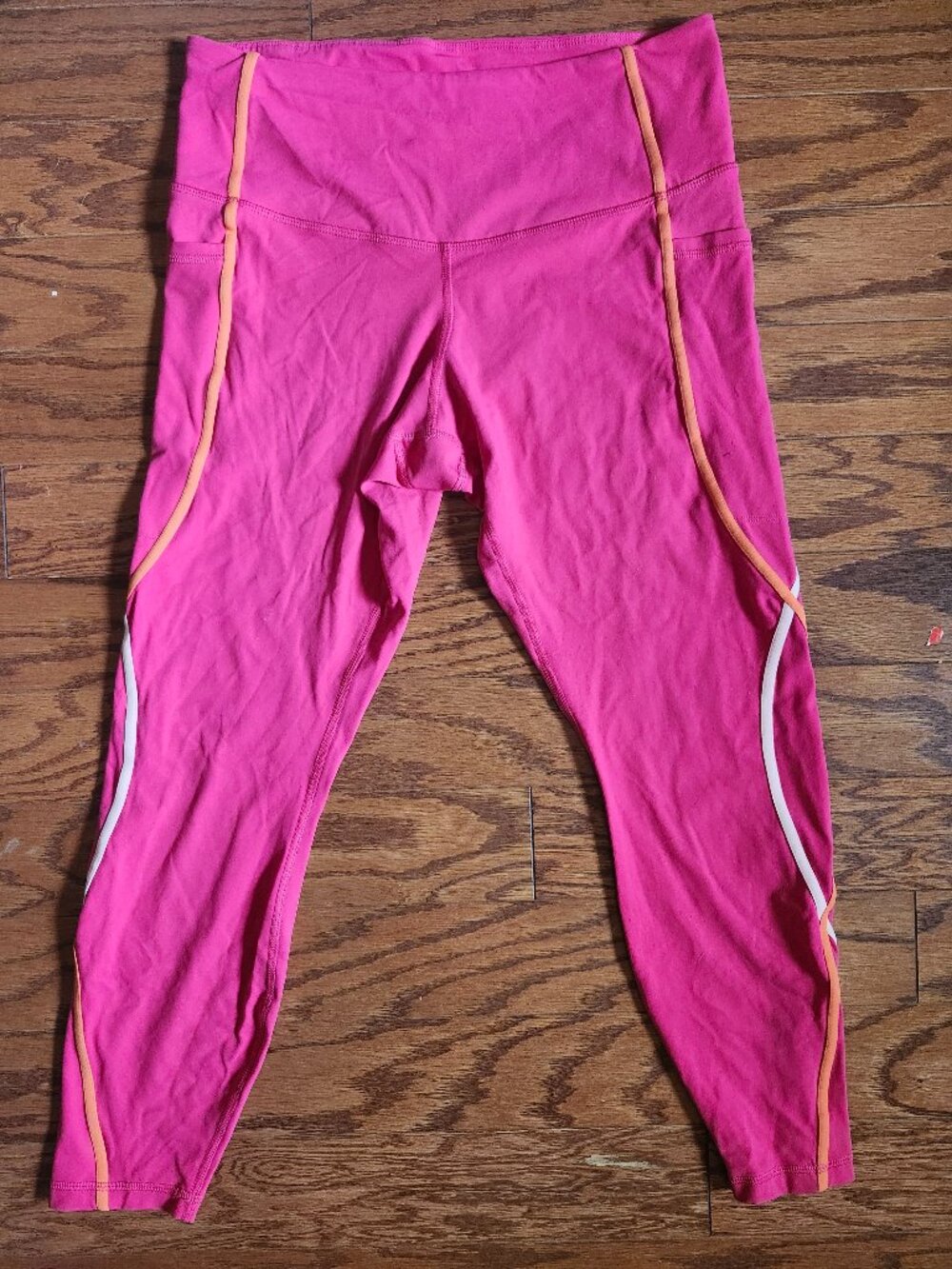 Womens Legging Member's Mark UPF 50+ Sz XL Pink High Rise Athletic Leggings